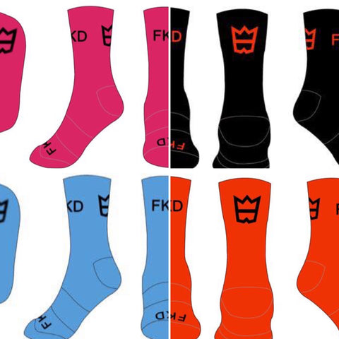 FKD COLOURS - WATER RESISTANT SOCKS