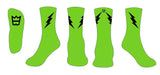 KIDS LIGHTNING SOCKS-  WATER RESISTANT!!!