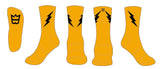 KIDS LIGHTNING SOCKS-  WATER RESISTANT!!!